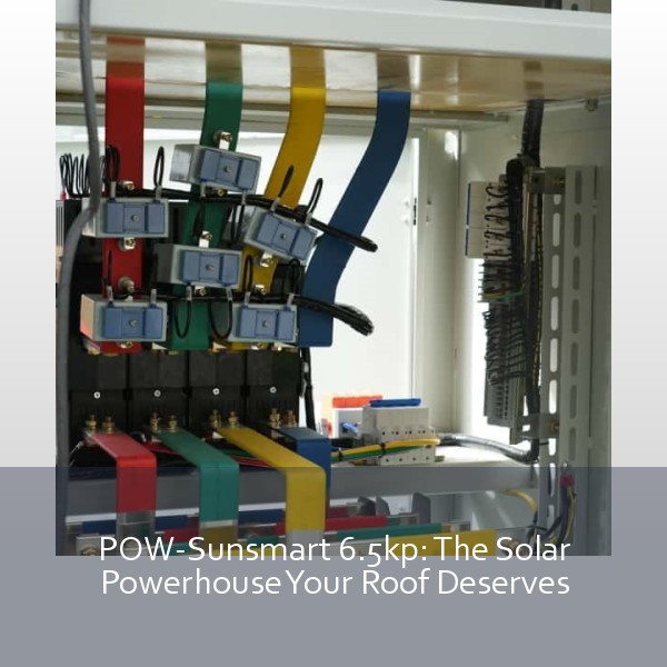 POW-Sunsmart 6.5kp: The Solar Powerhouse Your Roof Deserves